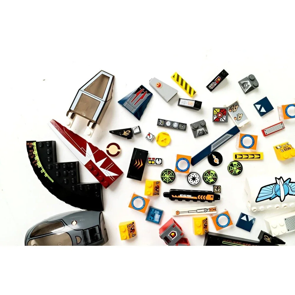 Lego Sticker And Printed Piece Lot - 7.2 ounces - Picture 6 of 7